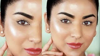 Easy 3-Step Glowing/Dewy Makeup Tutorial (No Highl
