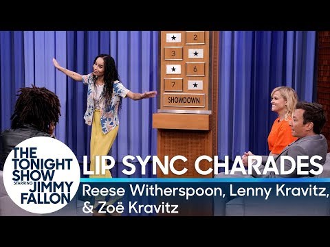 Lip Sync Charades with Reese Witherspoon, Lenny...