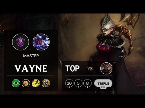 Vayne Top vs Kled - BR Master Patch 9.20
