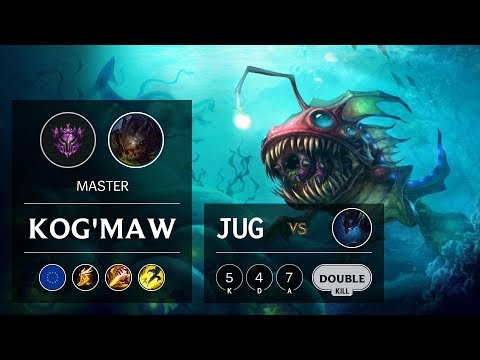 Kog'Maw Jungle vs Nocturne - EUW Master Patch 9.23