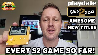 Playdate Season 2 - Awesome NEW Titles - EVERY GAME SO FAR!
