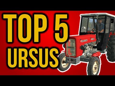 TOP 5 URSUS MOD DO FARMING SIMULATOR 17