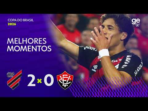 Gols e melhores lances de Athletico Paranaense x Vitória