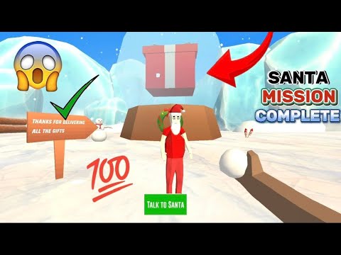Dude Theft Wars How To Complete 💯 Santa mission Unlimited Money 🤑🤑