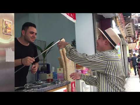 Turkish Ice cream in Macau