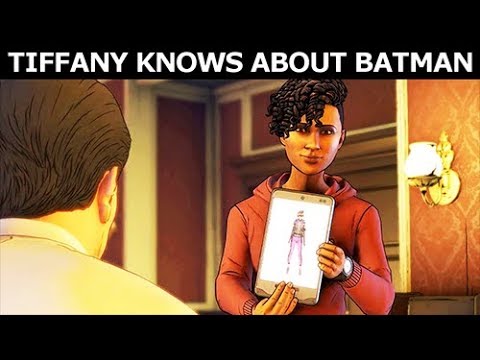 Tiffany Knows Bruce's Identity - Outcome In Episode 4 - BATMAN Season 2 The Enemy Within