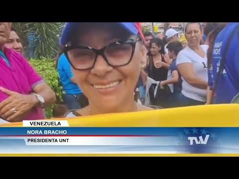 María Corina Machado recorrió el Zulia y lleno la Bella Vista y Diosdado Cabello visito Maracaibo