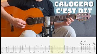 Calogero - C'est Dit #leçonguitare / #cover (la plus fidèle à l'originale) ??