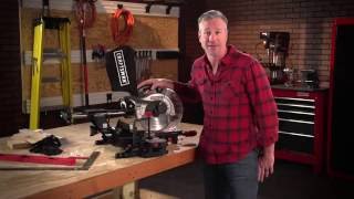 Craftsman 10"  Single Bevel Sliding Compound Miter Saw