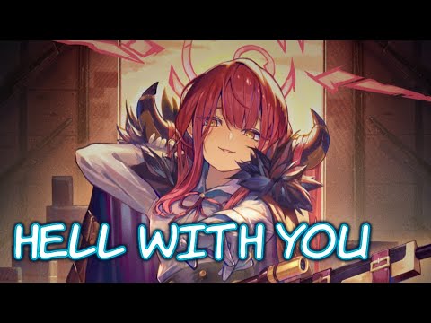 [Nightcore] - Hell With You ~ Hanne Mjøen (Lyrics)