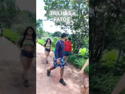 Trilha para Cachoeira do Arco da Pedra, Cocal dos Alves, PIAUÍ.