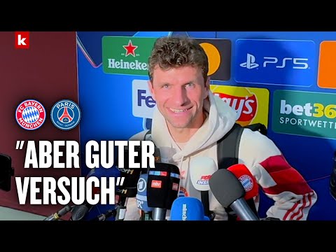 Müller: "Ihr müsst leider noch warten, dass wir in eine Krise rutschen" | FC Bayern - PSG 1:0