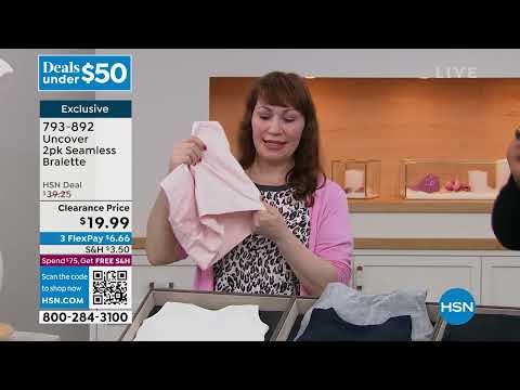 Uncover 2pack Seamless Bralette