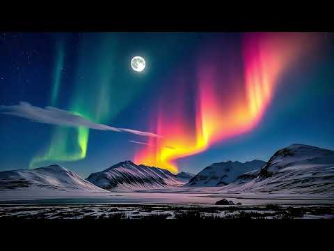 Mesmerizing Northern Lights – A Relaxing Escape Under the Arctic Sky