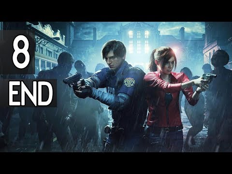 Resident Evil 2 Remake - ENDING Part 8 [Leon Story] Walkthrough Gameplay No Commentary