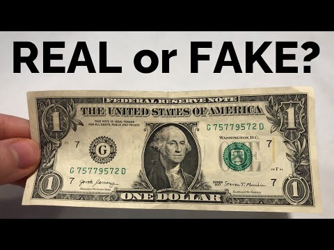 Duplicate Dollar Bill
