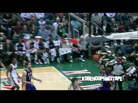 Kobe Bryant Puts 31 Points Vs Bucks; Lakers @ Bucks (11/16/10) (HD)