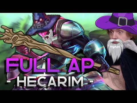Surprisingly good..? FULL AP HECARIM | LOOK AT MY HORSE