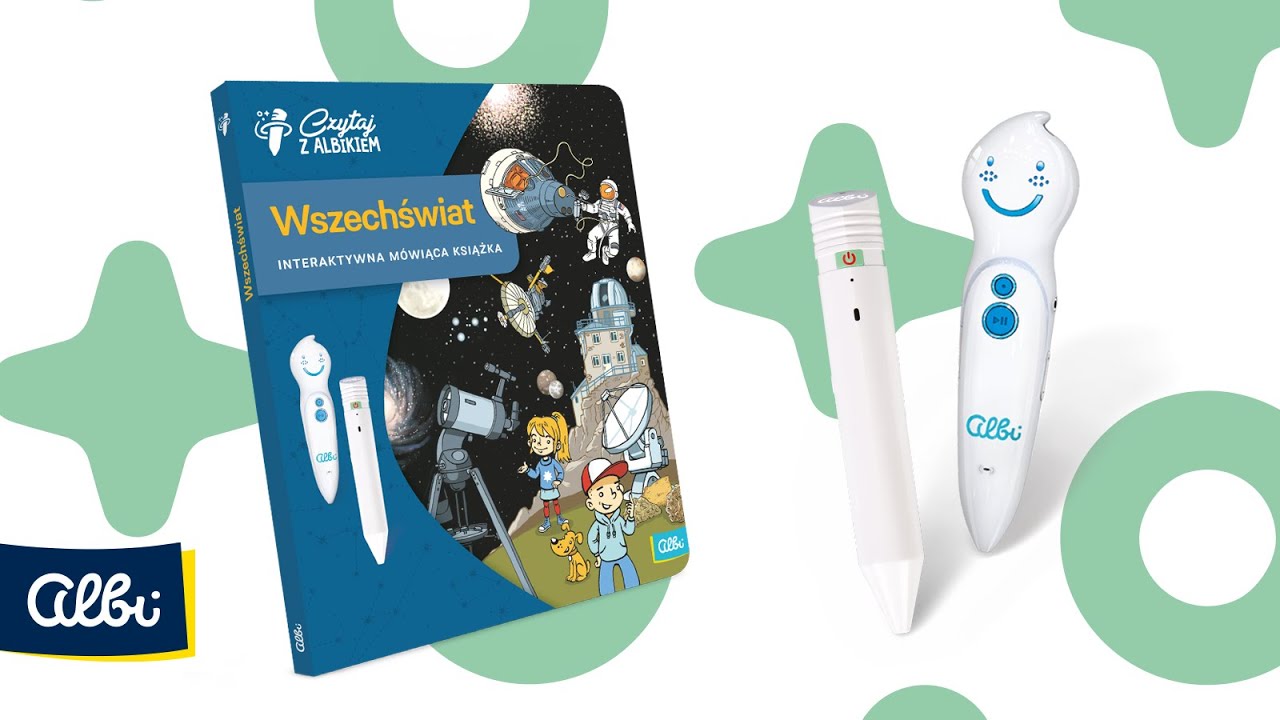 Interaktywna książka „Wszechświat” z serii Czytaj z Albikiem