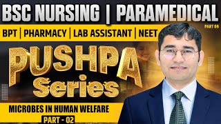 MICROBES IN HUMAN WELFARE MCQ FOR BSC NURSING | BIOLOGY MCQ FOR BSC NURSING BY VIJAY SIR