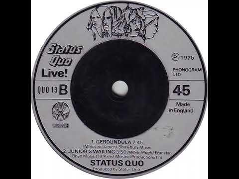 UK New Entry 1975 (110b) Status Quo - Gerdundula
