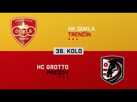 38.kolo Dukla Trenčín - HC Grotto Prešov HIGHLIGHTS