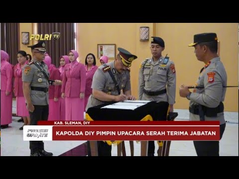 PRESISI UPDATE: KAPOLDA DIY GELAR SERTIJAB SEJUMLAH PEJABAT UTAMA DAN KASATWIL 11/01/2025 15.00