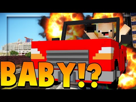 Saving My Baby in Minecraft! Who's Your Daddy?!
