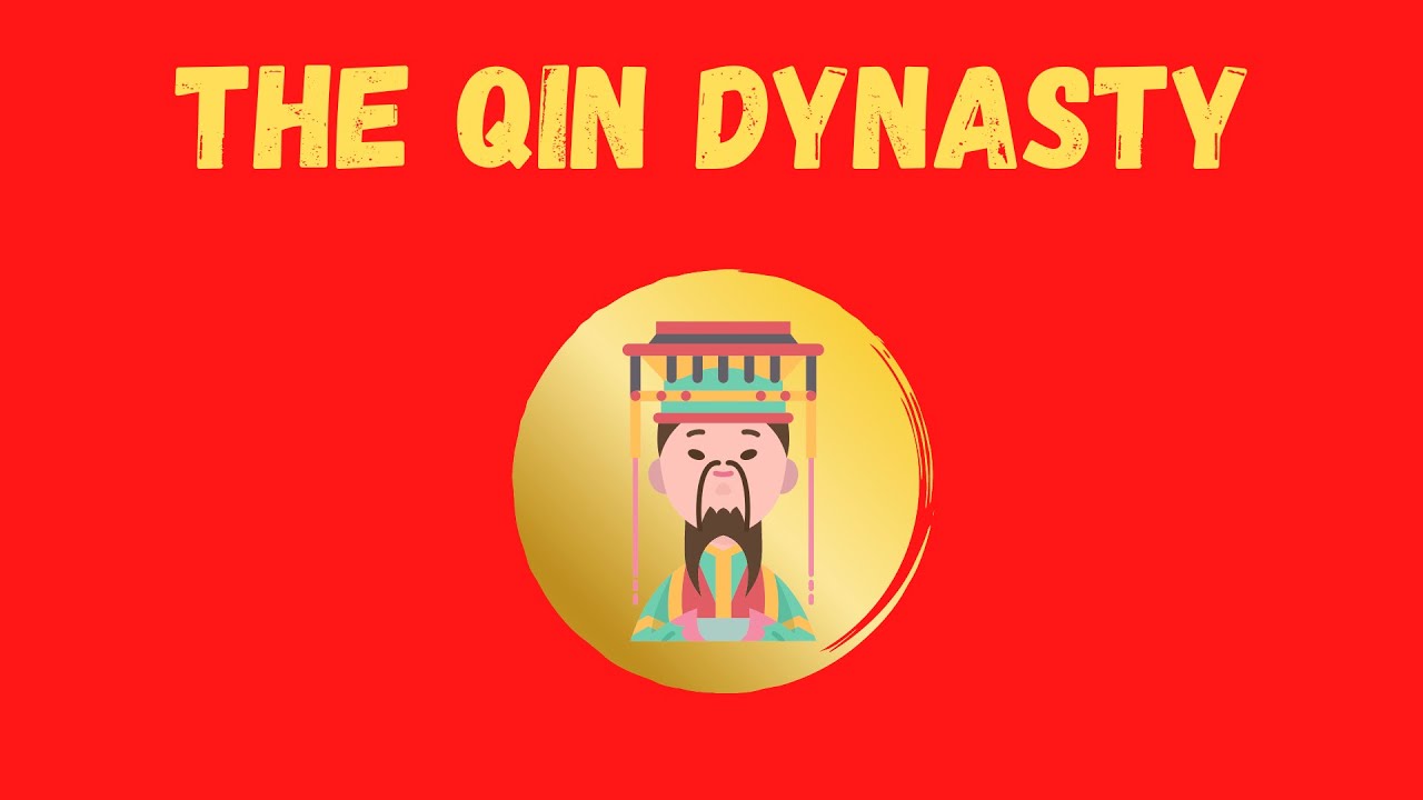 Who founded the Qin dynasty and what does his name mean?