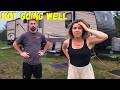 Day 1 Of Moving Into Our Off Grid Trailer In Canada It S NOT Going Well