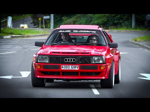 Sportscars leaving German Car Show!