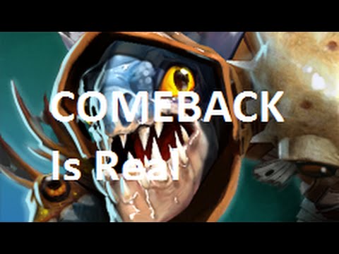 Dota 2 Ranked Miracle  Slark 17k comeback