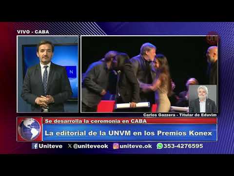 La editorial de la UNVM en los Premios Konex