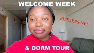 Rutgers Welcome Week and Dorm Tour