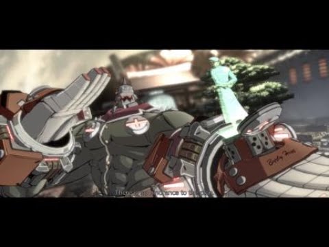 Guilty Gear -Strive- Closed Beta Potemkin move list + fight vs Faust