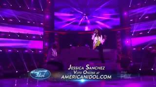 jessica sanchez , "change nothing" american idol finale