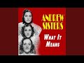 Open Door Open Arms - The Andrews Sisters - Topic Open Door Open Arms