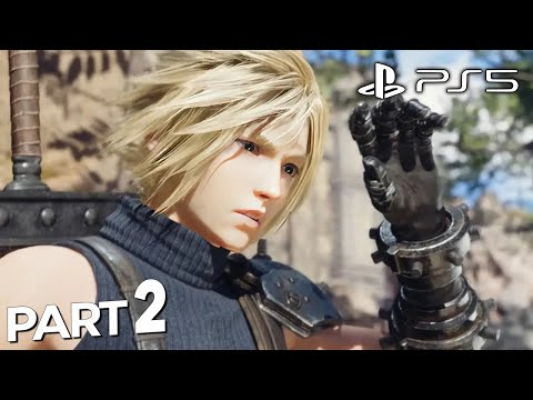 Final Fantasy VII Rebirth  (PS5) 4K 60FPS Gameplay Part 2 (FULL GAME)