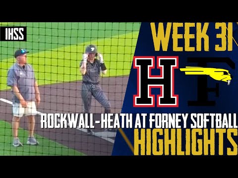 Avery Pitts Throws Perfect Game as Forney Dominates Heath 12-0