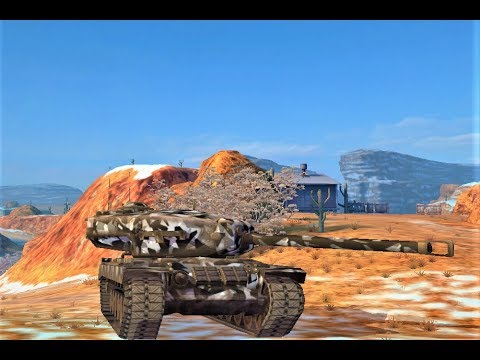 T-30: 8000 Damage , 5 kill's - WOT BLITZ - 🇺🇸