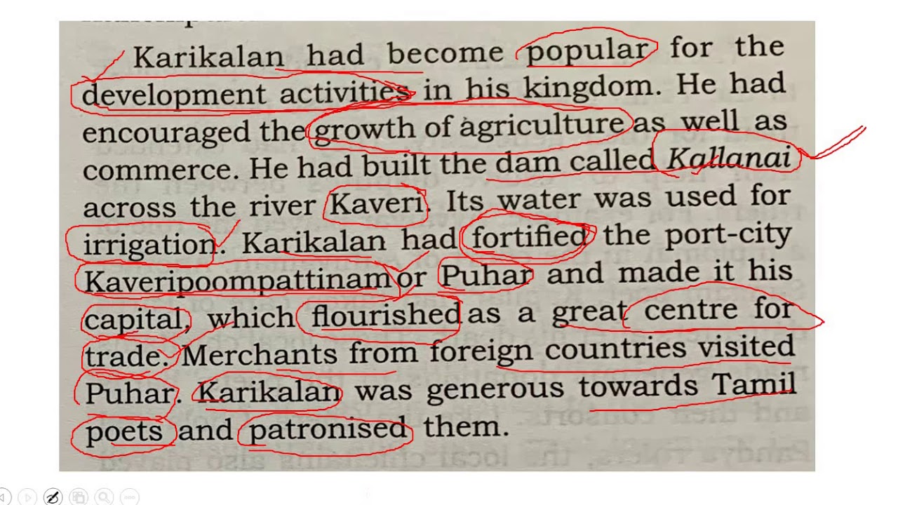 The Sangam Age Part 2 ICSE Class 9 History