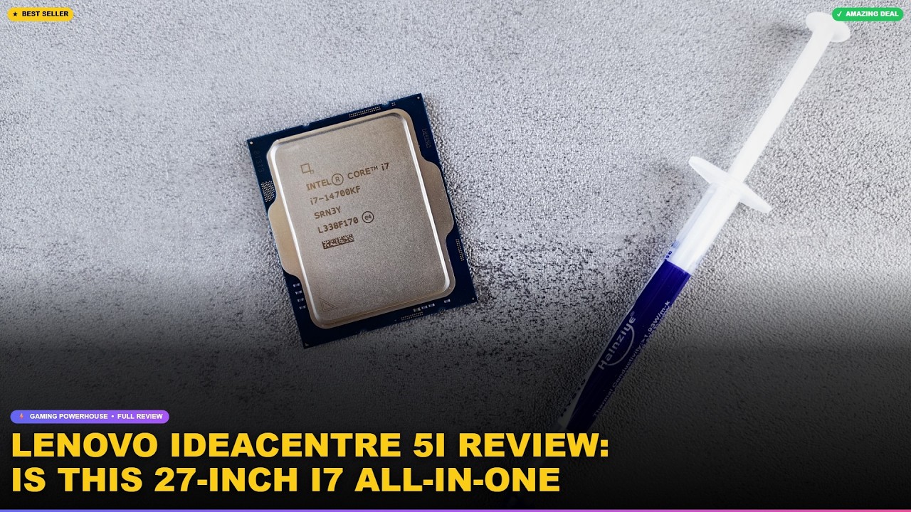 Lenovo IdeaCentre 5i Review: Is This 27-inch i7 All-in-One Worth It? review video