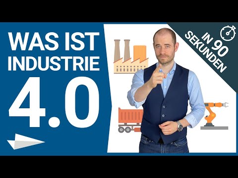 What is Industry 4.0: Explanation in 90 seconds - Differences to Industry 3.0, advantages, disadv...