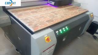 High Printing Speed Caiyi Digital UV Flatbed Printer for decoration printing CY-UV2030 youtube video