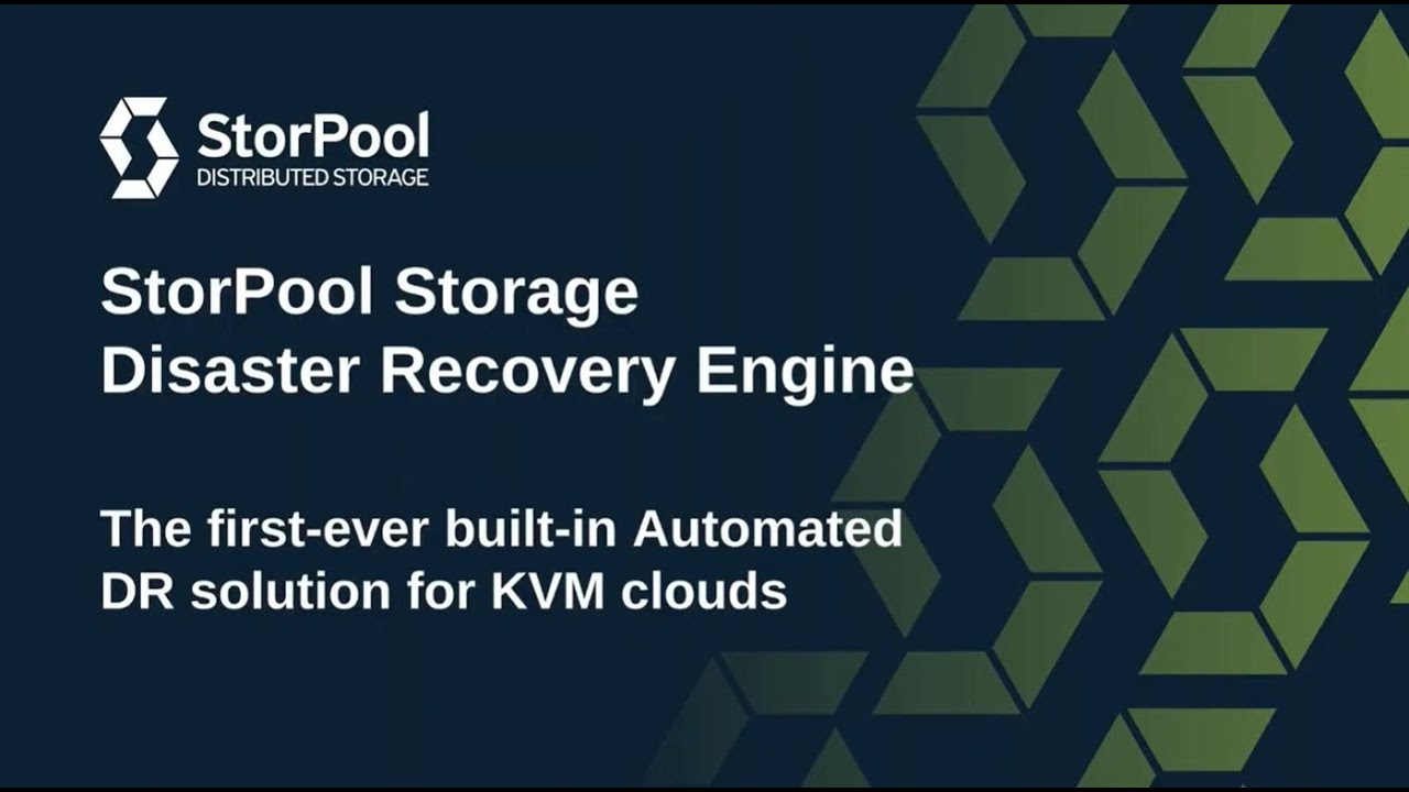 StorPool Storage - Disaster Recovery Engine
