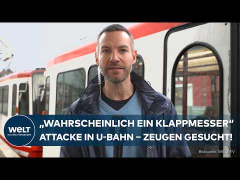 Video Thumbnail: DORTMUND: Stich-Angriff in U-Bahn: „Wahrscheinlich ein Klappmesser“ – Polizei sucht Zeugen