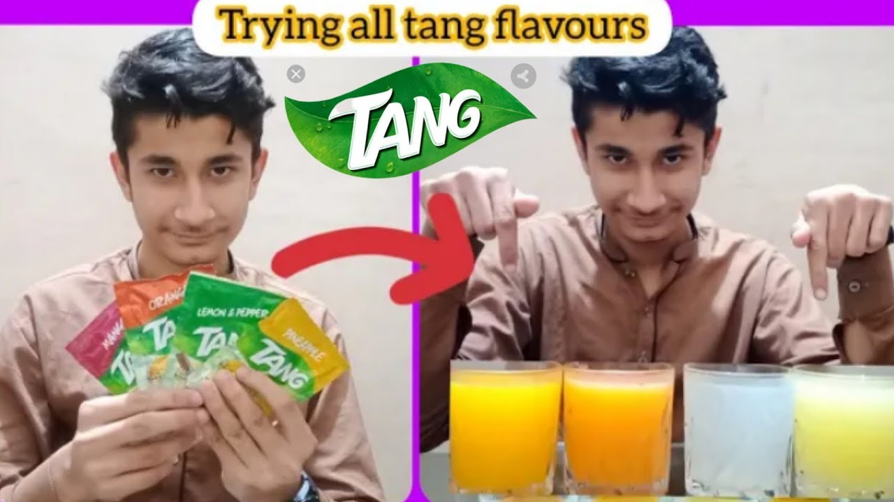I tried tang different flavour | Bilal eats #tangflavours @Tang Pakistan #tangflavours#Bilaleats