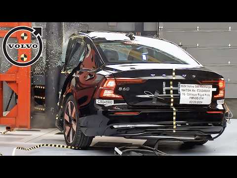 Volvo S60 Recharge crash test | 2024