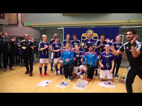Futsal SM FINAL Fässbergs IF Jönköping Södra IF Segerfirande Kamana Westa