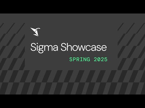 Sigma Spring Product Showcase 2025 | AI & More